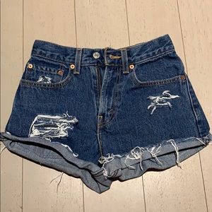 Levi’s jean shorts